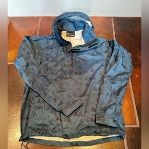 Marmot PreCip Eco Print Jacket Camping Print, Medium, 41140-8297-M